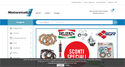 Desktop Screenshot of malossi.motoretail.it