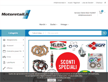Tablet Screenshot of malossi.motoretail.it