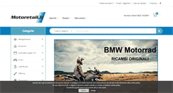 Desktop Screenshot of gomme.motoretail.it
