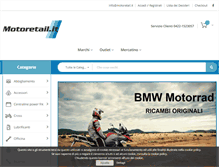 Tablet Screenshot of gomme.motoretail.it