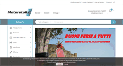 Desktop Screenshot of motoretail.it