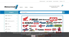 Desktop Screenshot of lubrificanti.motoretail.it