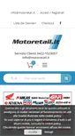 Mobile Screenshot of lubrificanti.motoretail.it